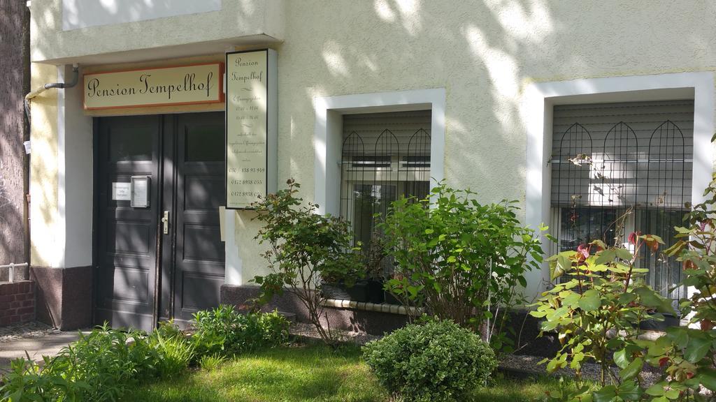 Pension Tempelhof Berlín Exterior foto